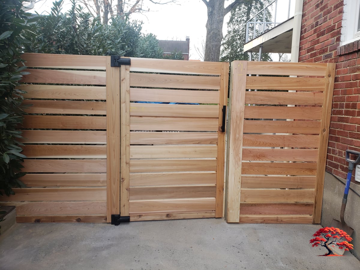 Horizontal fence project